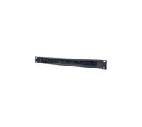 1U Rack 19 Cable Outlet Brush, Black 712767