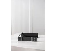 1U Rack Case Mount for Lenovo ThinkCentre Tiny M715q M720q M920q - 19" Rack (Black, for 1x Right + Bezel)