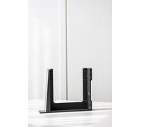 1U Rack Case Mount for Lenovo ThinkCentre Tiny M715q M720q M920q - 19" Rack (White, for 1x Right + Bezel)