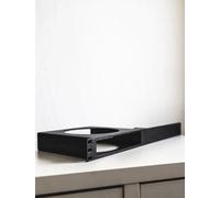 1U Rack Mount for 2X or 1x Dell Optiplex Micro 3000/5000/7000 Series - 3D Printed 19" Bracket (Grey, for 1x Dell Optiplex Left Side + Bezel v2)