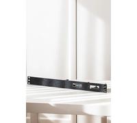 1U Rack Mount for 4X or 2X Raspberry Pi 4/5 with PoE HAT - 19 Inch Bracket for Server Cabinet | 3D Printed from PETG (Red, for 2X Pi 4/5 Right + Aperture)
