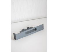 1U Rackmount Bracket for UniFi Flex Mini/Flex Mini 2.5G - 10 Inch & 19 Inch Compatible (White, for 1x Flex Mini Right + Bezel)