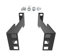 1U Server Rack Depth Extender, Recessed Rack Adapter Kit, Carbon Steel, 4.4 inch Extension, Mounting Hardware Included for Data Center IT Equipment