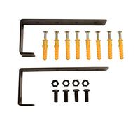 1U Wall/Desk Bracket for Rack Mounting Equipment Patch Panel/Network Switch/PDU [1U]