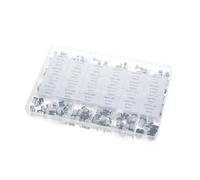 1uF 1000uF 6.3V-50V 400PCS 24Value SMD Aluminum Electrolytic Capacitors Assortment Kit Box