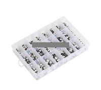 1uF-1000uF 6.3V-50V 400Pcs 24Value SMD Aluminum Electrolytic Capacitors Assortment Kit + box BIANMTSW