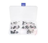 1uF~470uF diy electronics capacitors kit 12 values*10pcsAluminum Electrolytic Capacitor Assortment Kit 16V 25V 50V set box, BIANMTSW
