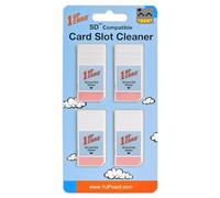 1UPcard Slot Cleaner Compatible with SD Card Slots - 4 Pack - for Digital Cameras, Computers, Drones, Gaming Consoles, 3D Printers, SD Card Readers