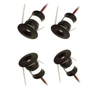 1W Mini LED Landscape Lights, Ceiling Spotlight, IP65 Waterproof Embedded Led Spot Lights, 12V Outdoor Buried Lamp, for Staircase, Closet, Hallway, Showcase Illumination(Warm Light,30°)