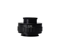 1x 0.35x 0.5x C-Mount Adapter Trinocular Video Microscope Camera Adapter (Color : 0.5x)