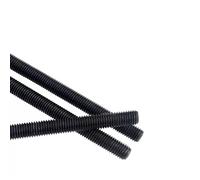 1x 1/4" BSW x 4" BSW Whitworth Imperial Threaded Bar, Fully Threaded Rod, Bar Black Self Colour Right Hand Thread, Studding for Anchor Bolts, Clamps, Hangers and U-Bolts