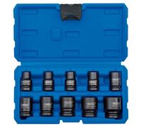 Draper 83092 Metric Impact Socket Set 1/2in Sq. Dr. (10 Piece) per set