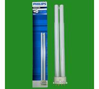 1x 11W Philips Dimmable 2G7 4 Pin 4000K 840 CFL Cool White Light Bulb Lamp 220mm [EEK: A]