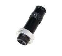 1X-130X Zoom C Mount Lens Tabletop Stand Tripods Ring adapter For Repair Soldering (Color : 130X Lens)