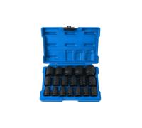1x 18 Piece Laser 1/2" Metric Impact Socket Set