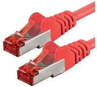 1x 1m - Cat 6 network cable patch cable Cat6 RJ45 SFTP - red