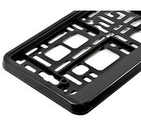 1x (1pc) DRIVEN BY CRAZY BITCH UV PRINT Car Registration License Number Plate Surround Holder Frame Surround BLACK TAP73