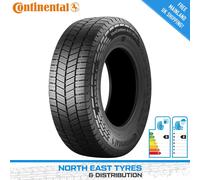 1x 225 75 16C CONTINENTAL VANCONTACT A/S ULTRA | COMMERCIAL TYRE | M+S 121/120R