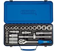 1x 26 Piece Draper 1/2" Square Drive Metric Socket Set - 16368
