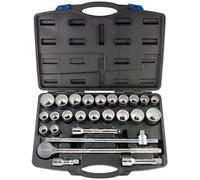Draper Combined MM/AF Socket Set (HI-TORQ®) - 3/4" Sq. Drive (26 Piece Set)