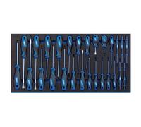 Soft Grip Screwdriver Set in Full Drawer EVA Insert Tray (27 Piece)