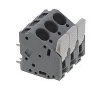 1x 2716-103 Wago Cage Clamp PCB Terminal Block, 3-Way 1-Row 10mm Pitch