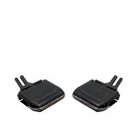 1x/2x Interior Centre Console Rear Chrome A/C Air Vent Grill Tab Clip For VW For Passat B8 For R Line CC 2019-2024 EU Version 3G0819203A Car Conditioner Outer Vent Air(Rear-2PCS)