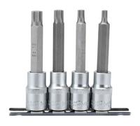 Draper Expert 16350 Spline Socket Bit Set 1/2in Sq. Dr. (4 Piece) per set