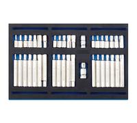 Draper 63515 Screwdriver Insert Bit Set In 1/4 Drawer Eva Insert Tray (40 Piece) per set