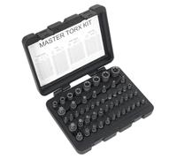 Sealey AK6199 Trx-Star* Master Socket Set 52Pc 1/4in 3/8in & 1/2inSq Drive