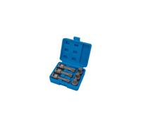 1x 6 Piece Draper 1/2" Square Drive Impact Spline Bit Set - 28881