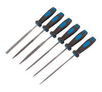 1x 6 Piece Draper 150mm Soft Grip Needle File - 83480