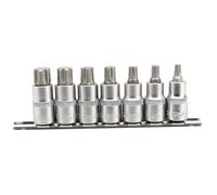 1x 7 Piece Draper 1/2" Square Drive TX-Star Plus Socket Bit Set - 16341