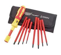 Draper XP1000 VDE Interchangeable Torque Screwdriver Set 9 Piece 65372