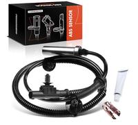 1x ABS Sensor with Cable 2-Pins Front Axle for Defender L316 LD 2.2L 2.4L 2007-2016 BH122B372AC