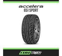 1X Accelera 651 Sport 215 40 R17 87W XL Semi Slick Tyre