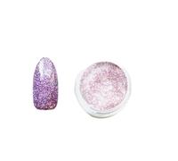 1x Acrylic Powder pot Glitter Collection Nail Extension Art Design Manicure pedicure (Pink Holographic)