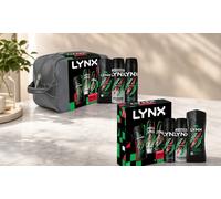Lynx Africa Washbag Gift Set 3 piece