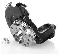 1x Assembled Steering Knucle Front Left for VOLKSWAGEN GOLF IV