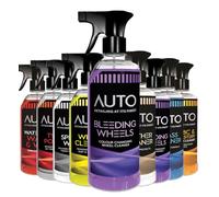 1x Auto Bleeding Wheels Trigger Spray 720ml, Colour Changing Wheel Cleaner Removes Dust, Dirt from wheels