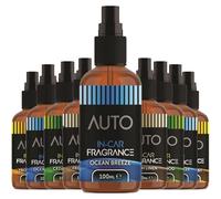1x Auto Ocean Breeze In Car Fragnance 100ml - Long Lasting Auto Fragrance, Odour Eliminator Spray, Vent Clip Car Perfume, New Car Smell Scent Booster Refill