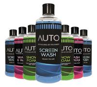 1x Auto Screen Wash 800ml Ready to Use for Windscreen Visibility, All Seasons Car Window Cleaner fast action and quickly clears screens