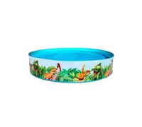 Bestway BW55022-20 Dinosaurous Fill 'N Fun Kiddie Paddling Pool, 1.83 m x 38 cm One Size,Multicolor