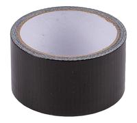 1x Black 10m x 48mm Heavy-Duty Duct Tape - Waterproof Strong Adhesive Outdoor Wide Repair Cloth Gaffer Tape - by Blackspur