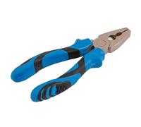 1x Blue 15cm Forged Steel Combination Pliers - Wire Cutting Crimping Jewellery Making Plier Tool Set - by Pro User