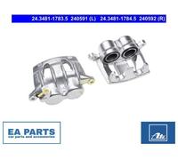 1x Brake Caliper for FORD TRANSIT ATE 24.3481-1783.5
