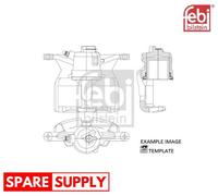 1X BRAKE CALIPER FOR KIA CEED FEBI BILSTEIN 178168 FITS REAR AXLE LEFT