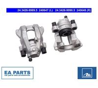 1x Brake Caliper for MERCEDES-BENZ S211 S212 W221 R230 ATE 24.3426-9989.5