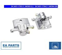1x Brake Caliper for MITSUBISHI MONTERO ATE 24.3431-1703.5