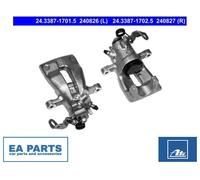 1x Brake Caliper for OPEL ASTRA H ASTRA H COMBO MERIVA A ATE 24.3387-1701.5